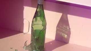 Colt Defender CO2 Pistol VS Glass Bottle