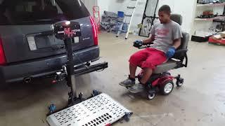 Harmar AL300 Scooter & Power Lift Demonstration