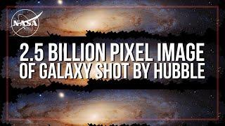 2.5 Billion Pixel Image of Galaxy Shot by Hubble