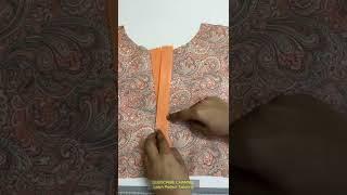 बटन पट्टी लगाने का तरीक़ा | How to stitch button patti | #shorts