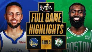 WARRIORS AT CELTICS THE FINALS GAME 3 FULL GAMEPLAY HIGHLIGHTS(MyCareer)