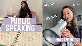 Tips for Public Speaking//How to Impress People//School Presentations