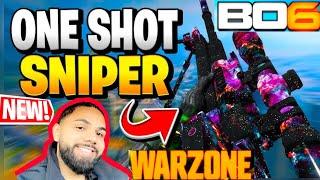 *META* ONE-SHOT SNIPER in WARZONE 4 Black Ops 6!