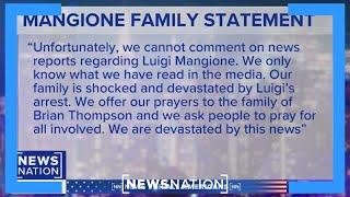 Luigi Mangione's family releases statement | Banfield