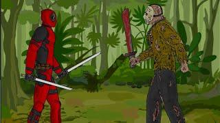 Deadpool VS Jason (DC2) Animations