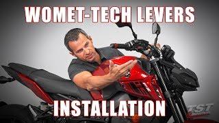 How to install Womet-Tech EVO Shorty Brake & Clutch Levers on a 2017+ Yamaha FZ-09 by TST Industries