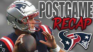 Drake Maye SHINES in Debut | Patriots Vs Texans Postgame Breakdown