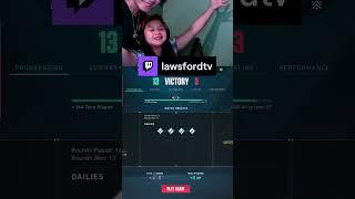 3-month update: She got to Silver! | lawsfordtv on #Twitch #Valorant #Silver #RankUp