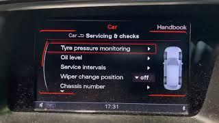 Audi Q5 Service Reset Service Due Message