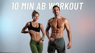 10 MIN AB WORKOUT - Six Pack Abs At Home (No Equipment)