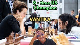 When Vantika delivered under pressure against 8-time US Champion Irina Krush