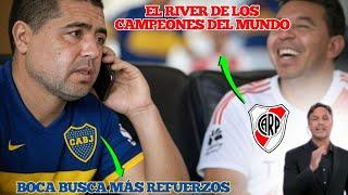 EL INTENSO  MERCADO DE PASES, RIVER REPLETO DE CAMPEONES DEL MUNDO , BOCA QUIERE MÁS REFUERZOS