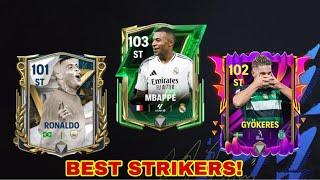 TOP 10 BEST STRIKERS IN FC MOBILE 25! BEST ST IN FC MOBILE!