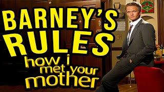 All of Barney's Rules - How I Met Your Mother