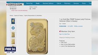 Costco now selling 1-ounce gold