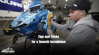 How to Install Aftermarket Shocks on a Polaris Snowmobile