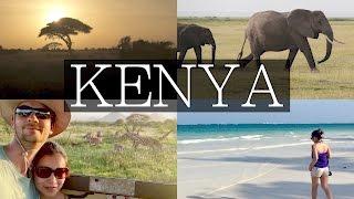 3 Day Kenya Safari Drive! Plus Diani Beach, Amboseli, Tsavo West Tour | Vlog