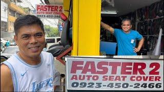 Faster 2 Auto Seat Cover Kabignayan St. Banawe Quezon City (Cel.#0923-450-2466)