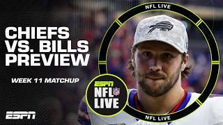 Chiefs vs. Bills KEYS TO VICTORY ️ Importance of pressuring Patrick Mahomes  | NFL Live