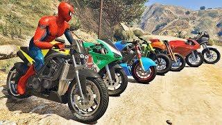 HOMEM ARANHA E AMIGOS SALTO COM MOTO! MOTOS COM SPIDERMAN - IR GAMES