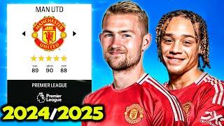 I'm rebuilding the MANUNITED from 2024 onwards!!