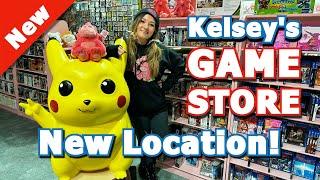 Tour of Kelsey's ** NEW ** Pink Gorilla GAME STORE in Seattle!