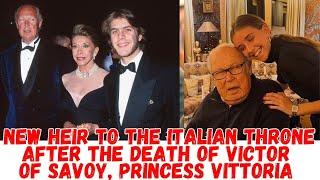 New Heir to the Italian Throne after the Death of Victor of Savoy, Princess Vittoria