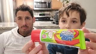 Son & Father Candy Reviews - Episode 127 - Warheads Sour Trio - Part II