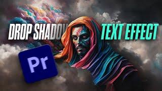 Drop Shadow Text Effect Tutorial in 2024 (beginners tutorial)