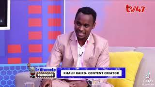 Khalif Kairo - I am not joining politics,Politicians are not good people. || Dr.Ofweneke Tonight