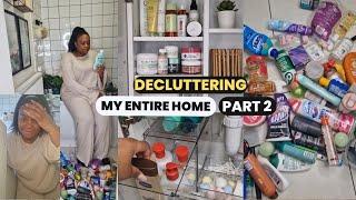 Bathroom Cabinet Organization | Under Sink Cabinet Extreme Decluttering  | SATISFYING CLEAN