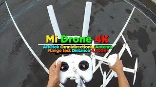 Mi Drone 4K - ARGtek Omnidirectional Antenna Range Test 4,700m Distance