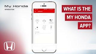 My Honda App -  Introduction 2020