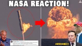 NASA just declared this after Starship's SIXTH Flight Booster EXPLOSION...Musk's reaction