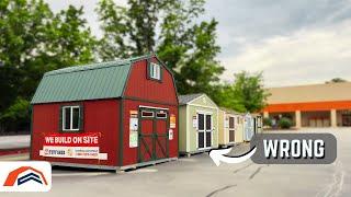 Top 3 WRONG Things About Tuff Shed