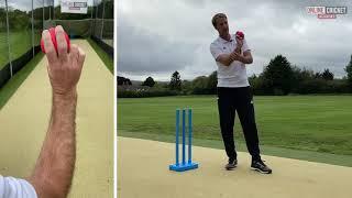Seam Bowling: Grip and Run Up
