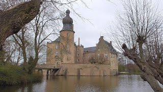 GERMANY water castles Raesfeld and Gemen (Borken)