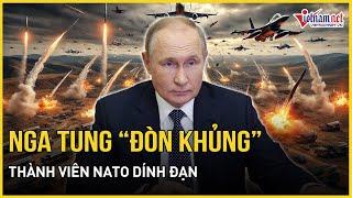 Nga tung “đòn khủng”: Loạt tàu chiến gắn tên lửa tràn ra biển lớn, thành viên NATO dính đạn