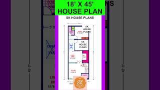 810 Sqft House Design / 90 gaj New House Map (S NO 2151)