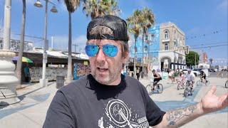 The Last Day Of August On Santa Monica Pier & Venice Beach- Busy Saturday Walking The Boardwalk 2024