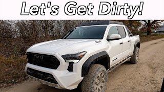 2024 Toyota Tacoma Trailhunter Off-Road Test: How Well Does It Handle an Off Road Course?