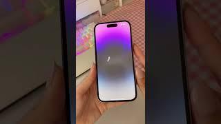 Iphone 14 - Deep Purple  #iphone14 #shorts #asmr #unboxing