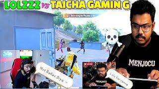 LOLZZZ GAMING VS TAICHA GAMING FIGHT| Lolzzz Gaming vs Steamer 