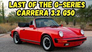 Last of the G Series 1988 Porsche 911 Cabriolet 3.2 Carrera G50