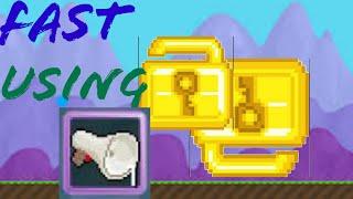 How to make wls fast using megaphones|growtopia