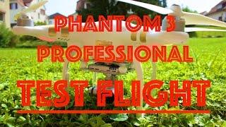 DJI Phantom 3 Professional Test Flight in 4K │SWISSBIKER