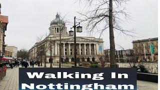 Nottingham Old Market Square || Nottingham City Center tour by ibrahim vlogs|| Closing Down Sale