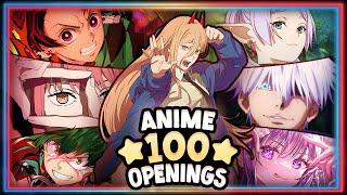 GUESS THE ANIME OPENING [Very Easy - Very Hard] 100 Openings