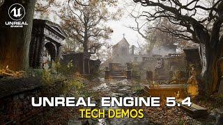 Unreal Engine 5.4 looks ULTRA PHOTOREALISTIC | Real Life Graphics Tech Demos 2024