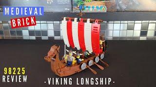 Medieval Brick Viking Longship 98225 Review!